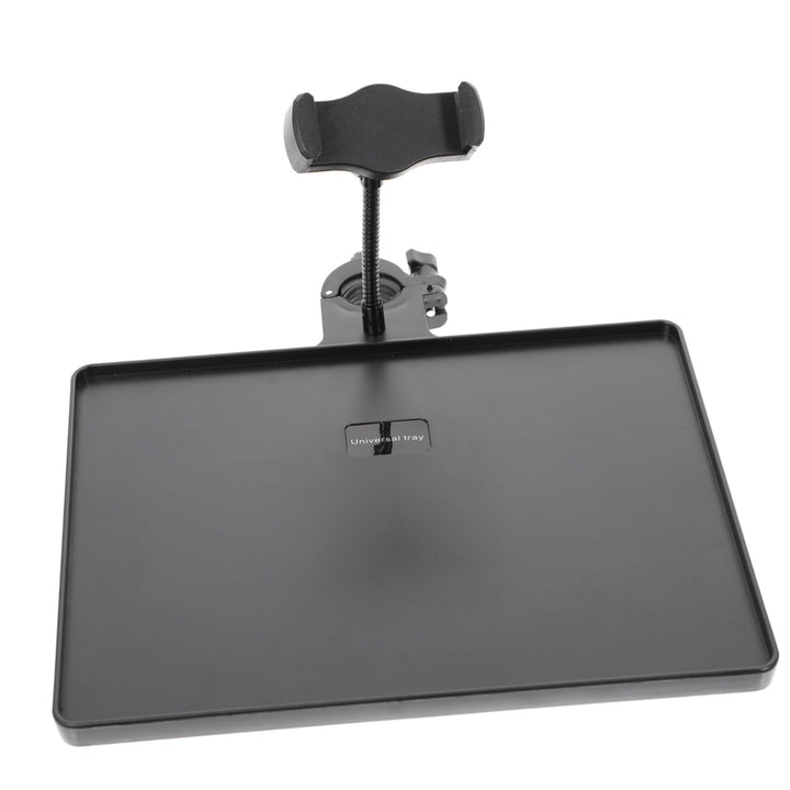 MILISTEN Mikrofonständer Tray Halter mit Handyhalterung, Universal Soundkartenfach, Mikrofonständer,