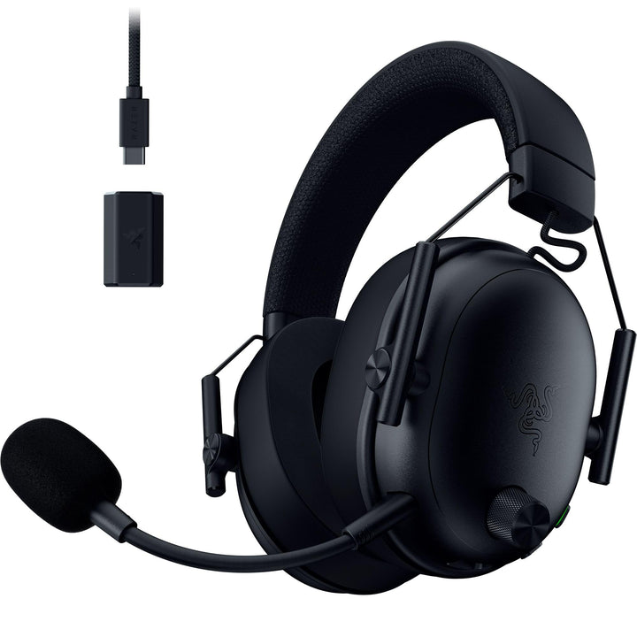 Razer BlackShark V3 - Kabelloses E-Sport-Headset - Triforce 50mm Treiber - Abnehmbares Breitband-Mik
