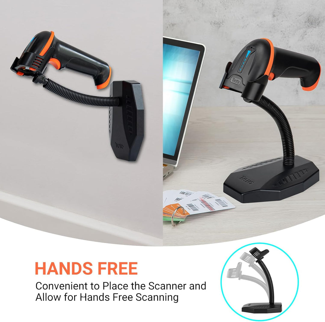 Tera Universale Barcode-Scanner-Halterung/Ständer, Freihändiges Scannen von Barcode-Lesegeräten, für
