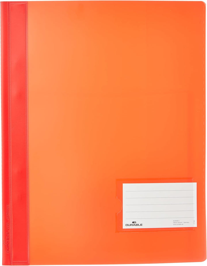 Durable Schnellhefter, überbreit, rot, 25er Packung, 268003, rot