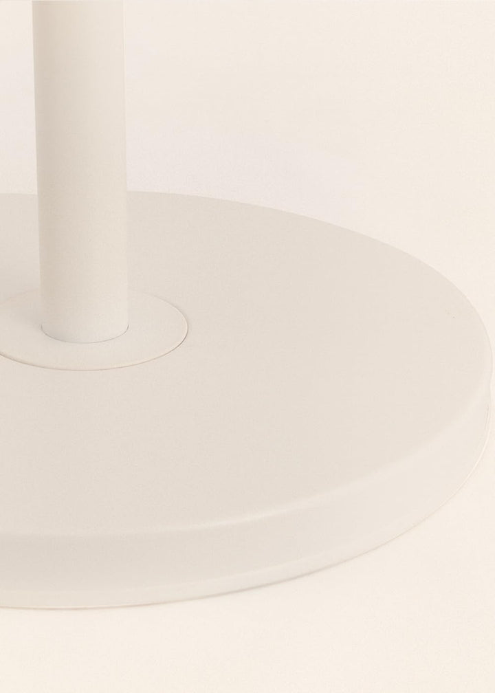 CREATE / AIR STAND WOOD/Standventilator Weiss und Naturholz mit Oszillation 75º / 50W, Ø36cm, 3 Gesc