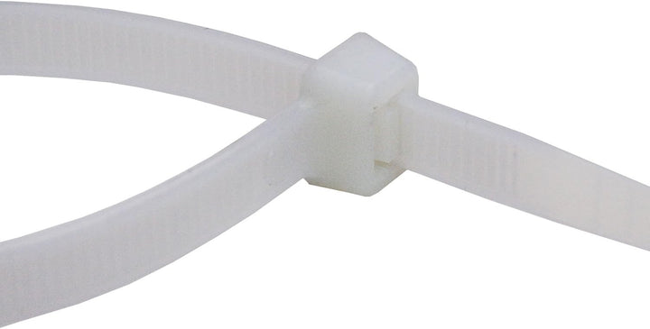 100 Stück Profi Kabelbinder weiss Industriequalität 450 mm x 7,6 mm 54,4 kg Zugkraft Nylon cable tie