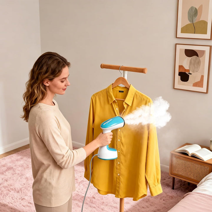 VINATO Dampfglätter 1200W Dampfbürste 30s Schnellaufheizender Garment Steamer für Reisen und Zuhause