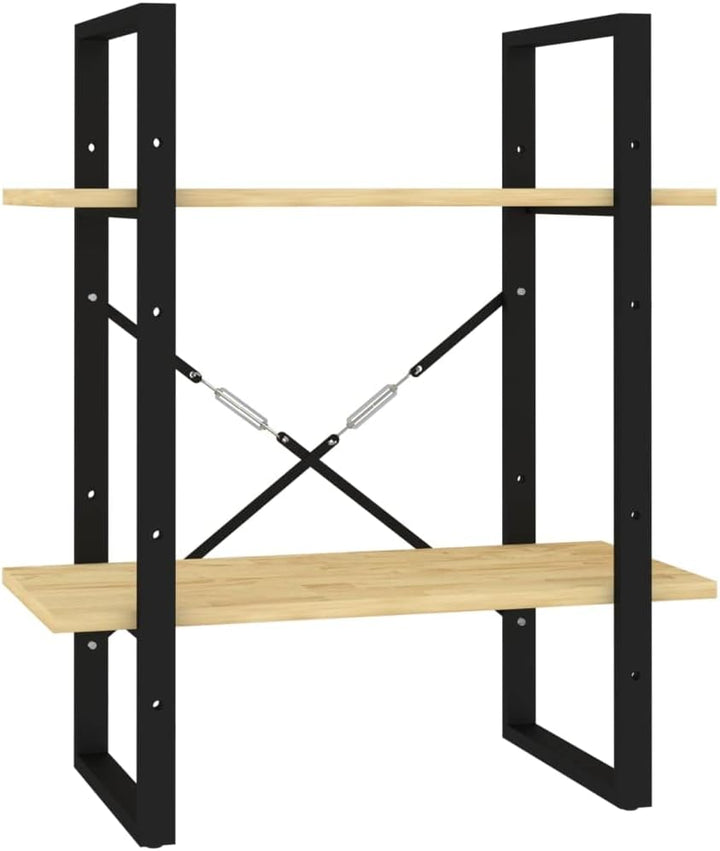 homiuse Metallregal Braun Leiterregal 60x30x70 cm BüCherregal KüChenregal Wand Kinder BüCherregal Re