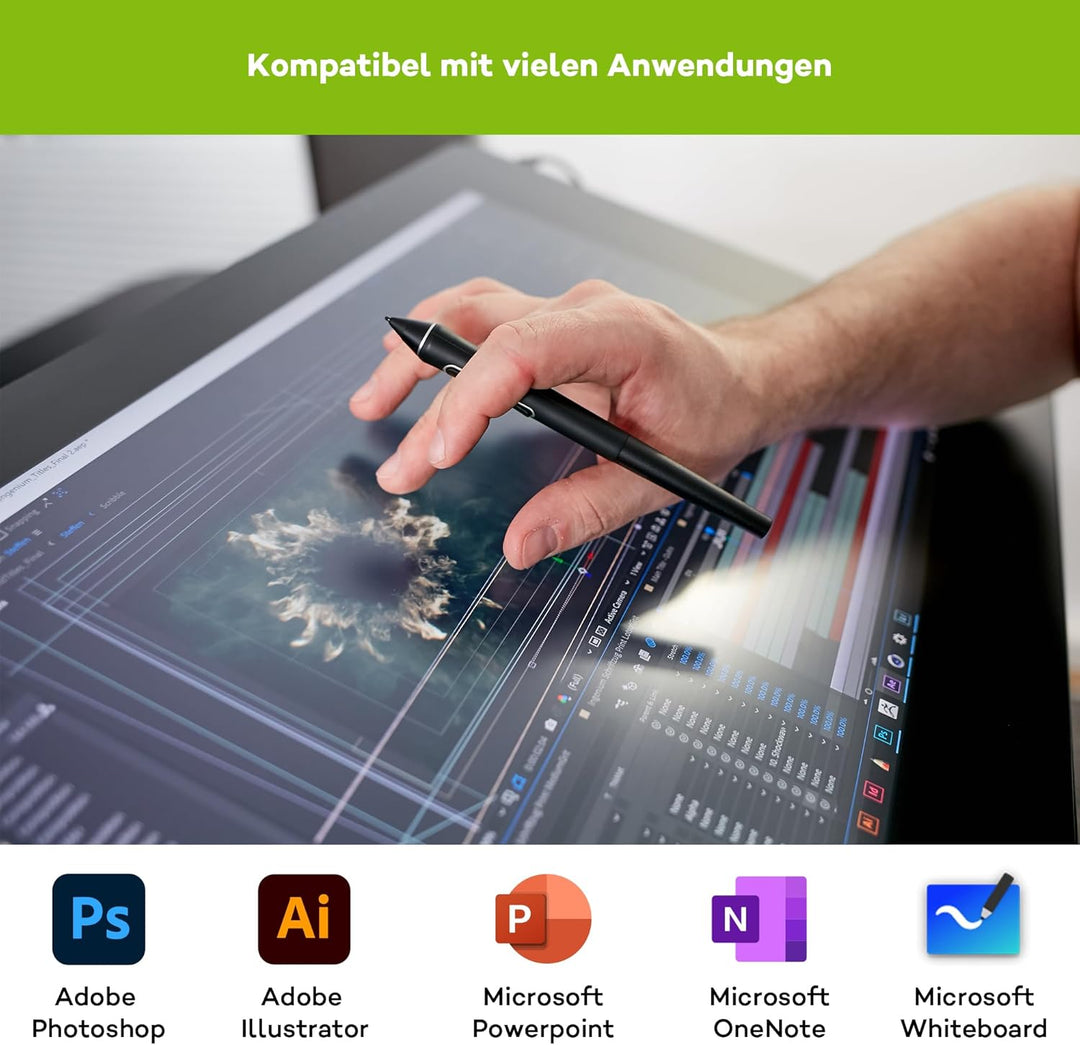 Wacom K100995 Cintiq Pro 24 Touch Tablet (24 Zoll Grafik-Touch-Display mit 4K Auflösung &amp; integriert