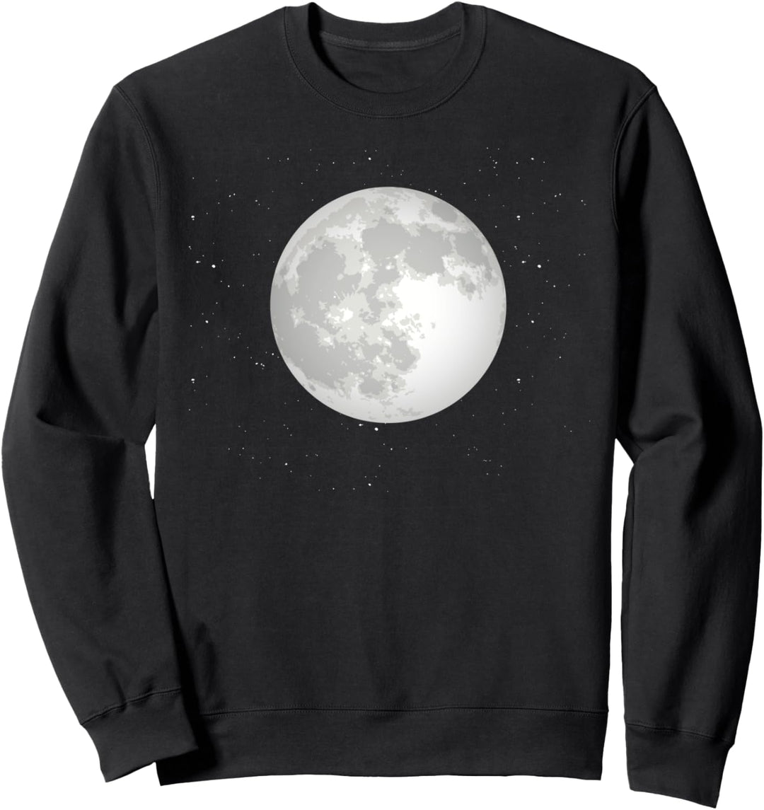 Lustiges nettes Mond-Sonnensystem-Geschenk Sweatshirt