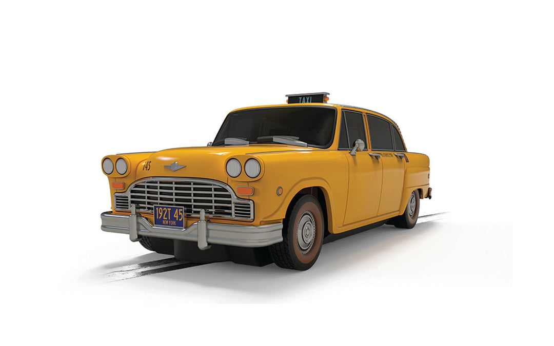 Scalextric C4606 James Bond Checker Taxi – Live and Let Die Cars – USA/Klassische Slotcar-Rennen