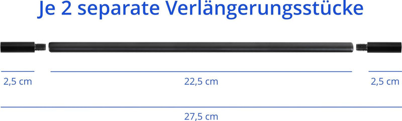 Pronomic LS-210 Deluxe Laptopständer DJ Notebookstativ Laptop Stand (Höhenverstellbar, inkl. Befesti