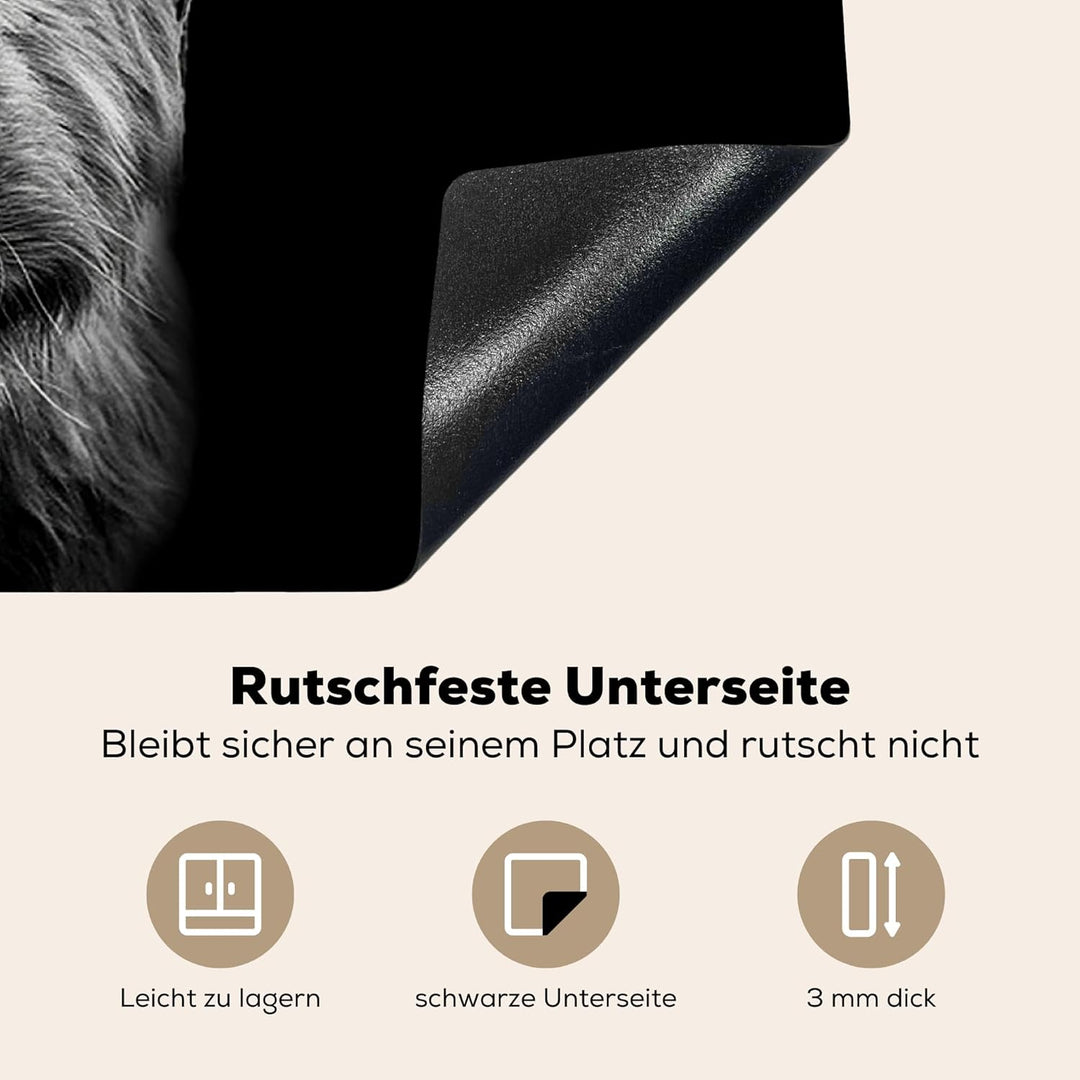 Herdabdeckplatte Einteilig Induktionsmatte Küche Abdeckung Ceranfeld Herd Abdeckplatte Vinyl Matte A