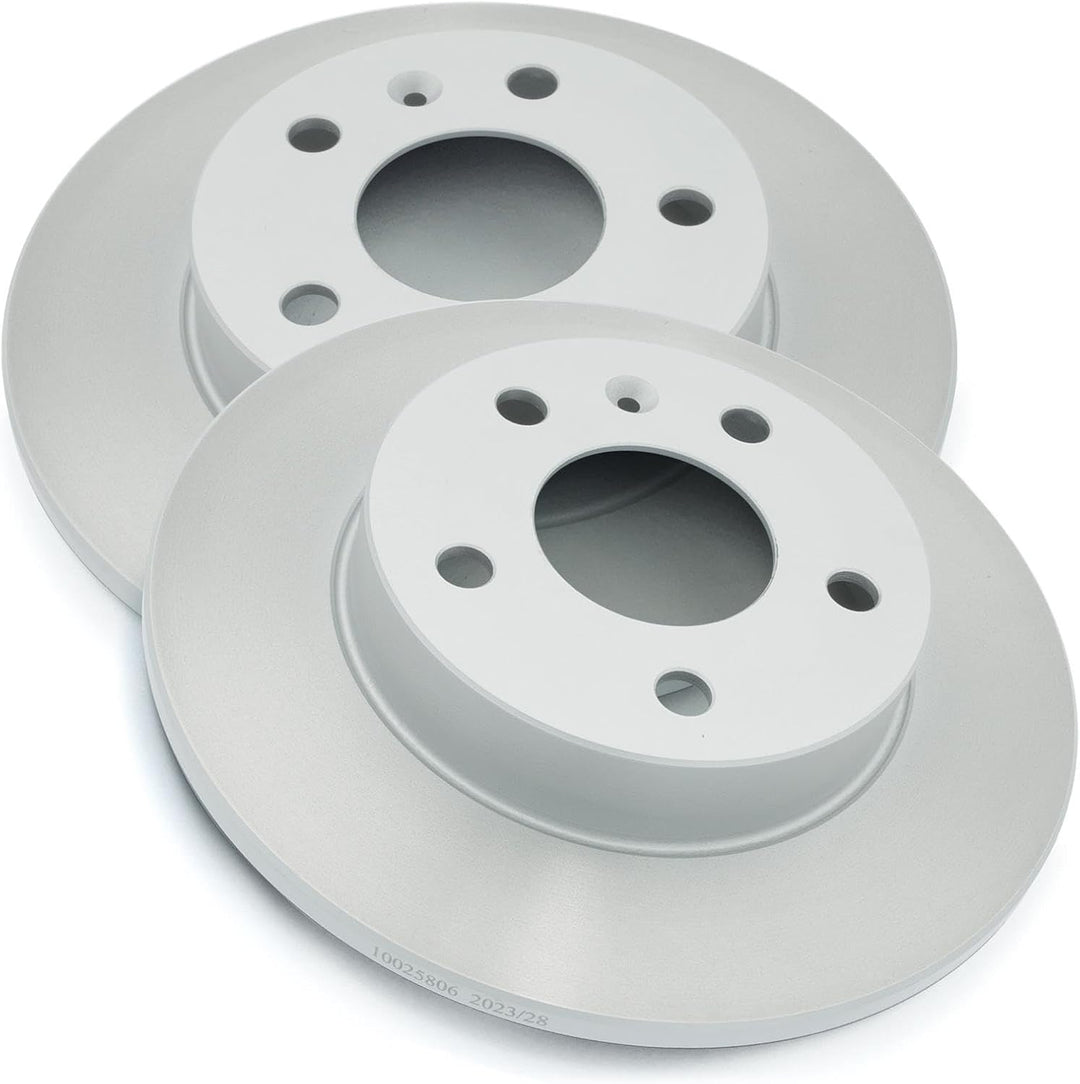 Bremsen/Bremsscheiben + Bremsbeläge vorne + hinten NB PARTS GERMANY 10041697, Dual