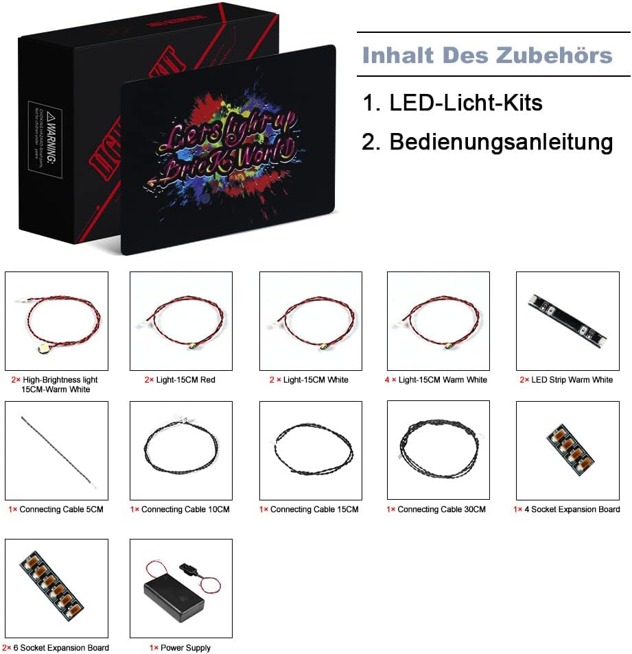 Led Licht Set für Lego Creator 31138 Strandcampingbus Bauset (Kein Lego-Modell), Dekorations Led Bel