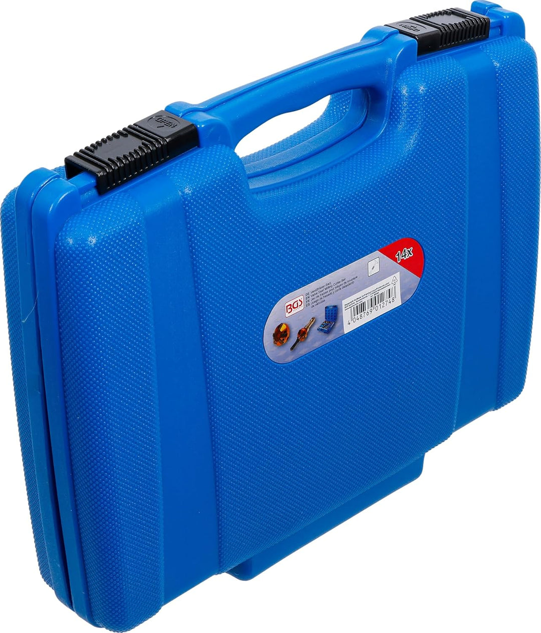BGS 68346 | Ventilfräser-Satz | 14-tlg. | 30° / 45° / 60° inkl. T-Griff | Ventilsitzbearbeitung