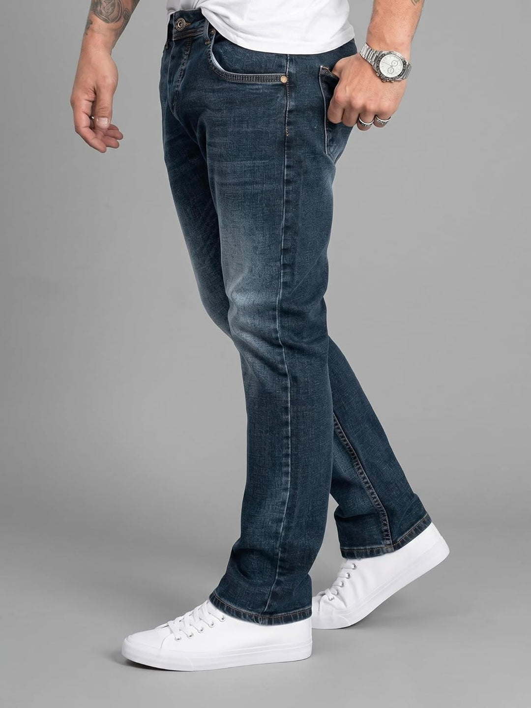 Rock Creek Herren Designer Jeans Denim Blau Hose Herrenjeans RC-2098 W29-W44 33W / 30L Rc-2279-blau,