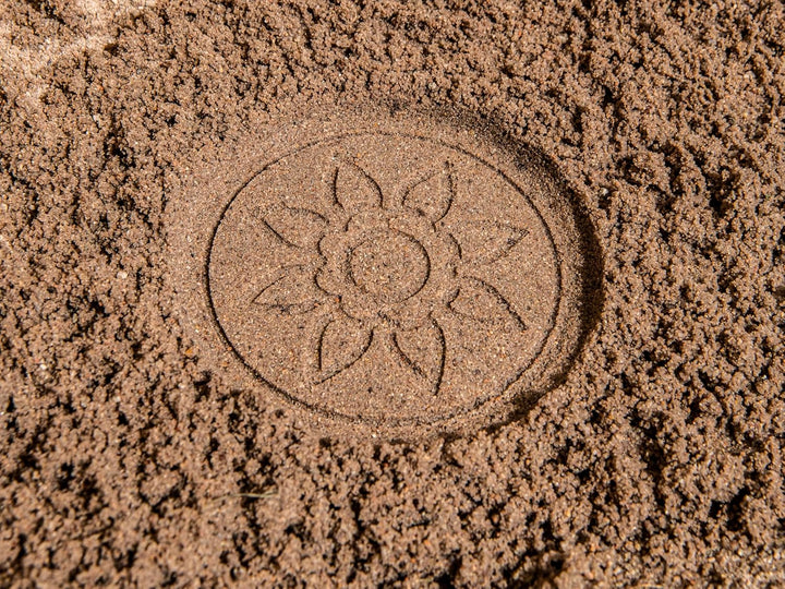 Betzold Sandspieleimer aus treeNside-Material - Sand-Spielzeug Kinder Sandkasten 5 Stück Rosa, 5 St&