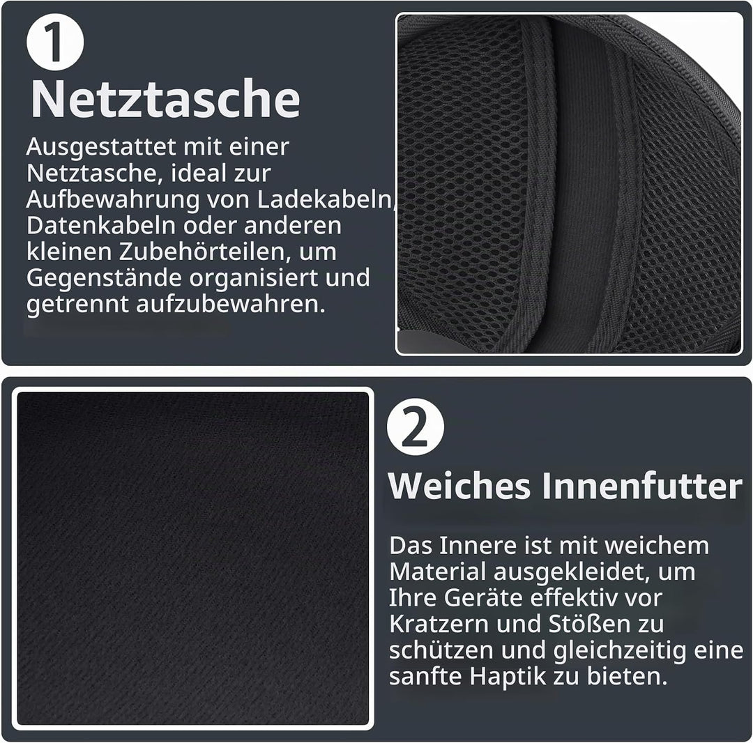 co2CREA Hart Reise Schutz Hülle Etui Tasche für Beats by Dr. DRE Studio Pro Studio3 Solo4 Solo3 Solo