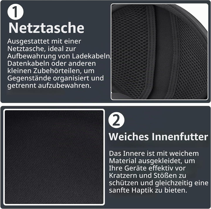 co2CREA Hart Reise Schutz Hülle Etui Tasche für Beats by Dr. DRE Studio Pro Studio3 Solo4 Solo3 Solo