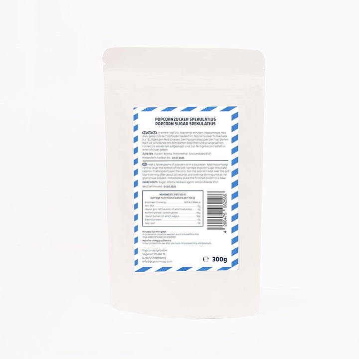 Popcornloop Spekulatius 300g Gewürz Popcornzubereitung Popcorn Mais Gewürz zum Verfeinern Kochen Bac