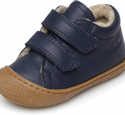 Naturino Cocoon VL-Lauflernschuhe aus Leder, 17 EU Blau
