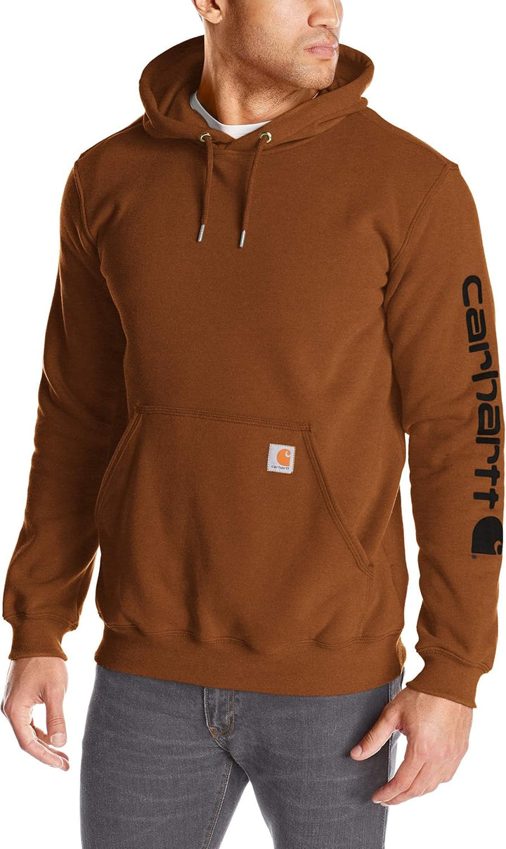 Carhartt Herren Mittelschweres Lockerer Passform Sweatshirt S Geölte Walnuss-heather, S Geölte