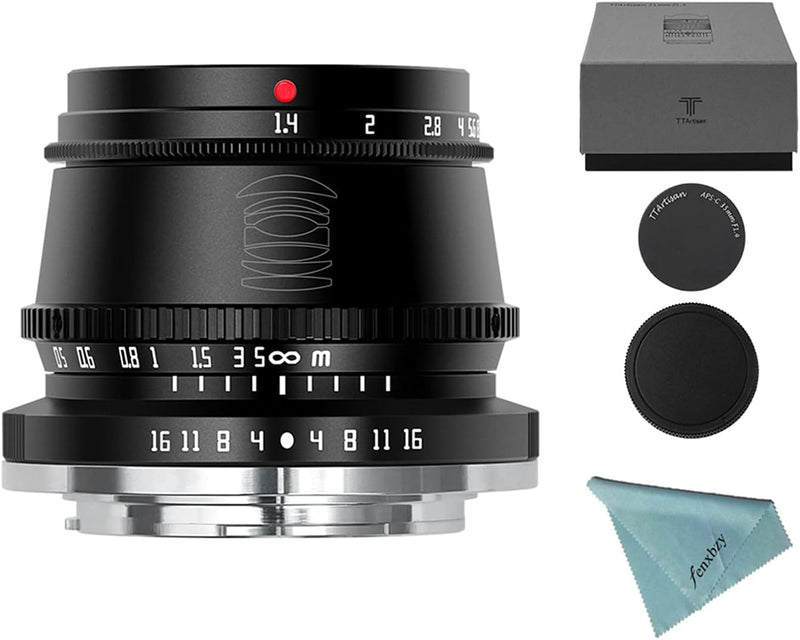 TTArtisan 35mm F1.4 APS-C Cameras Lens Manual Focus for Sony E Mount Camera