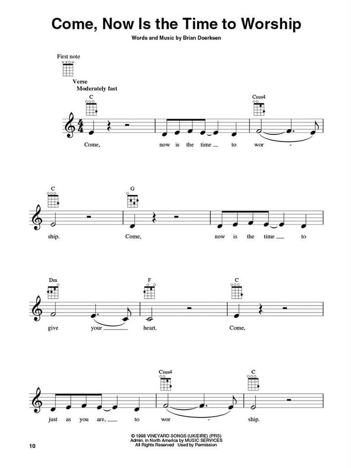 Worship Songs for Ukulele, Taschenbuch