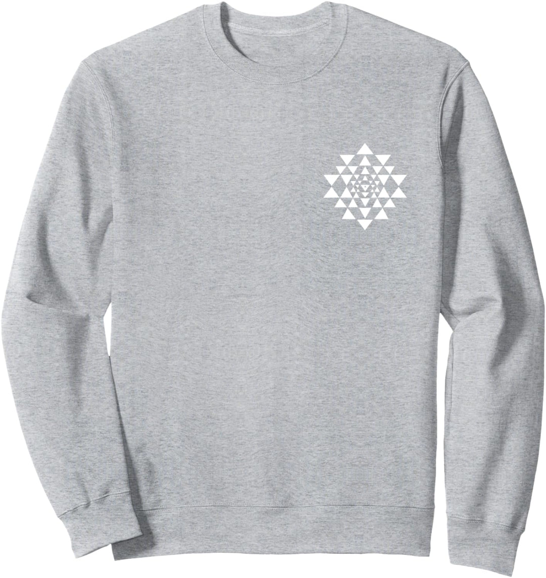 Shri Yantra Buddhismus Meditation Herz Chakra Yoga Om Buddha Sweatshirt