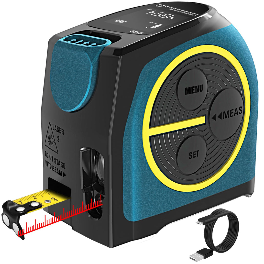 Massband Laser Entfernungsmesser, Vorstik Entfernungsmesser Digital,Massband Laser Messgerät Entfern