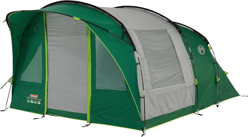 Coleman Zelt Rocky Mountain 5 Personen Tunnelzelt, 5 Mann Familienzelt, wasserdicht WS 4.500 mm Rock