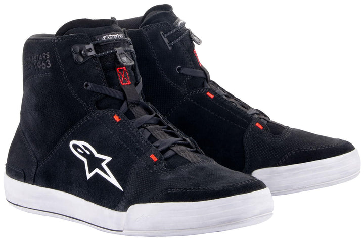 Alpinestars Herren Chrome Motorradsneaker Motorcycle Clothing 40.5 EU Black Gray, 40.5 EU Black Gray