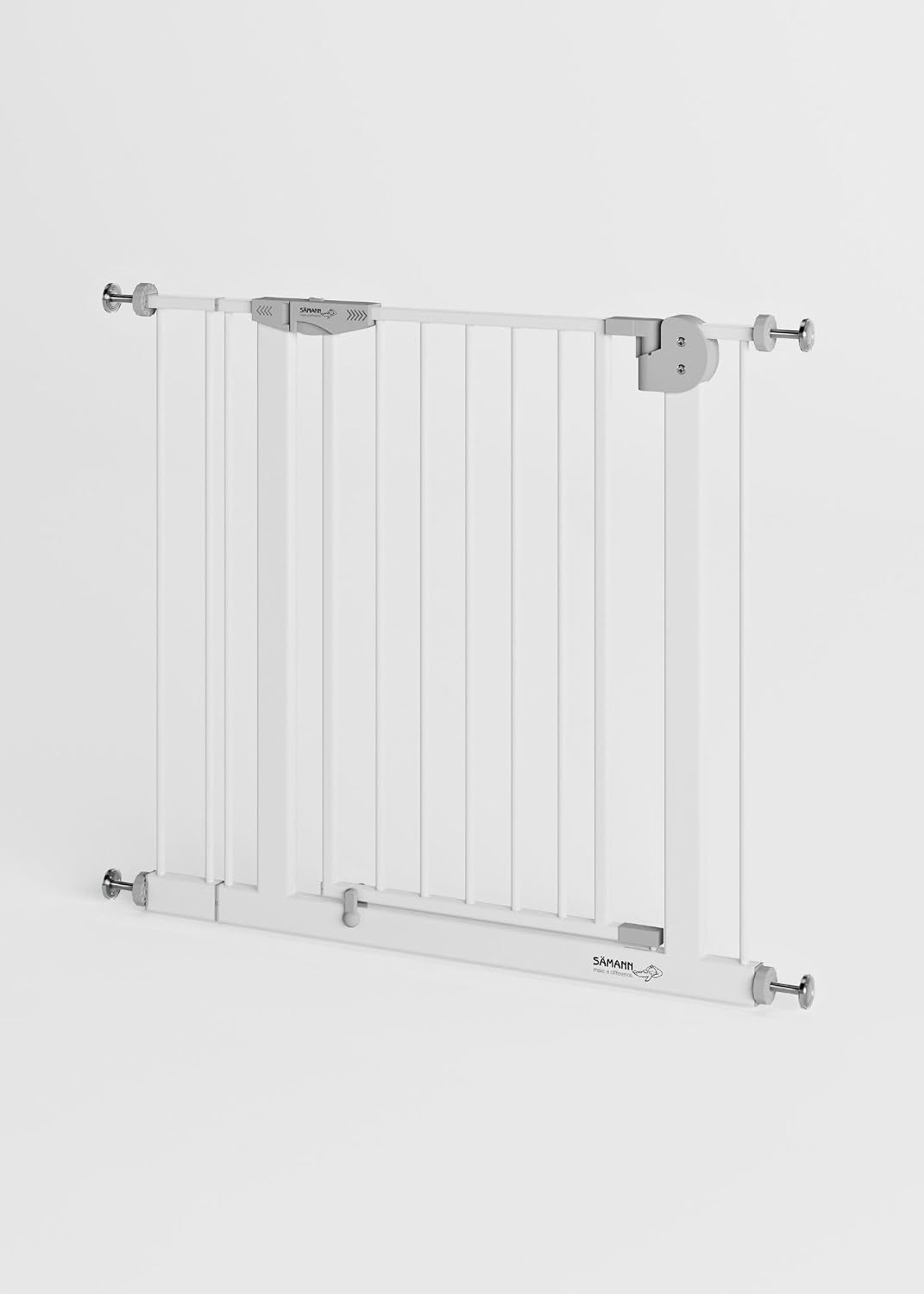 Sämann Türschutzgitter & Treppenschutzgitter mit Y-Spindel I 84-95 cm I Extra Höhe von 77 cm I Kinde