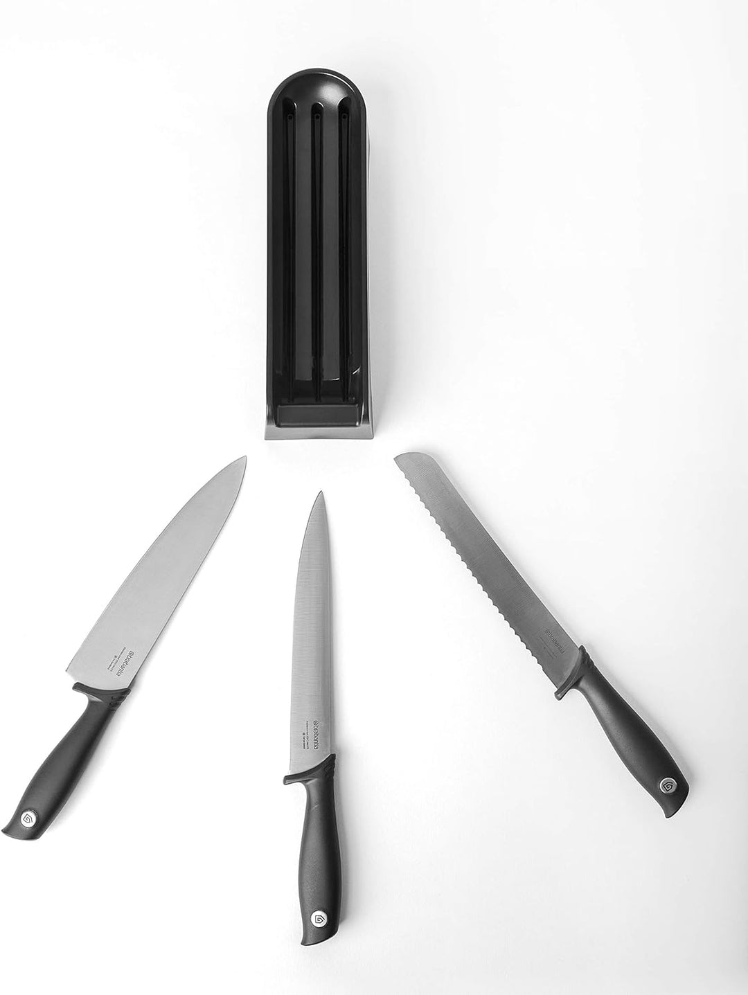 Brabantia Schubladenmesserblock Plus Messer, Tasty+, Schubladenmesserblock