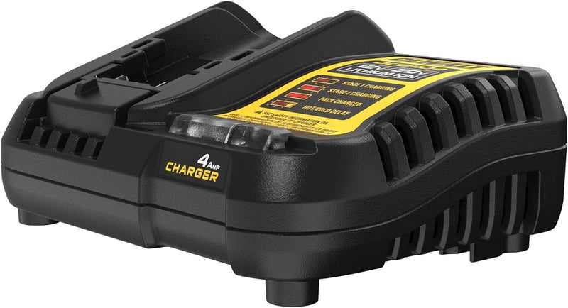 DEWALT 12V MAX/20V MAX Lithium Ion Battery Charger, 4 Amp, Waterproof (DCB1104)