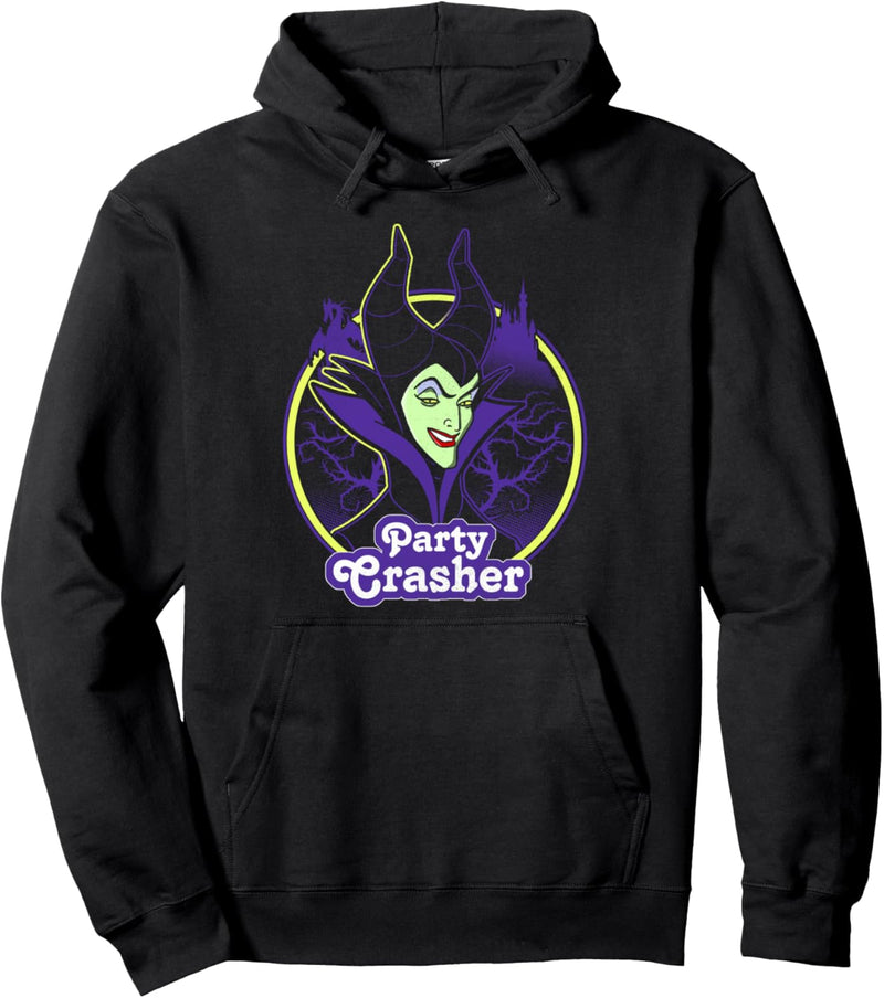 Disney Sleeping Beauty Maleficent Party Crasher Portrait Pullover Hoodie