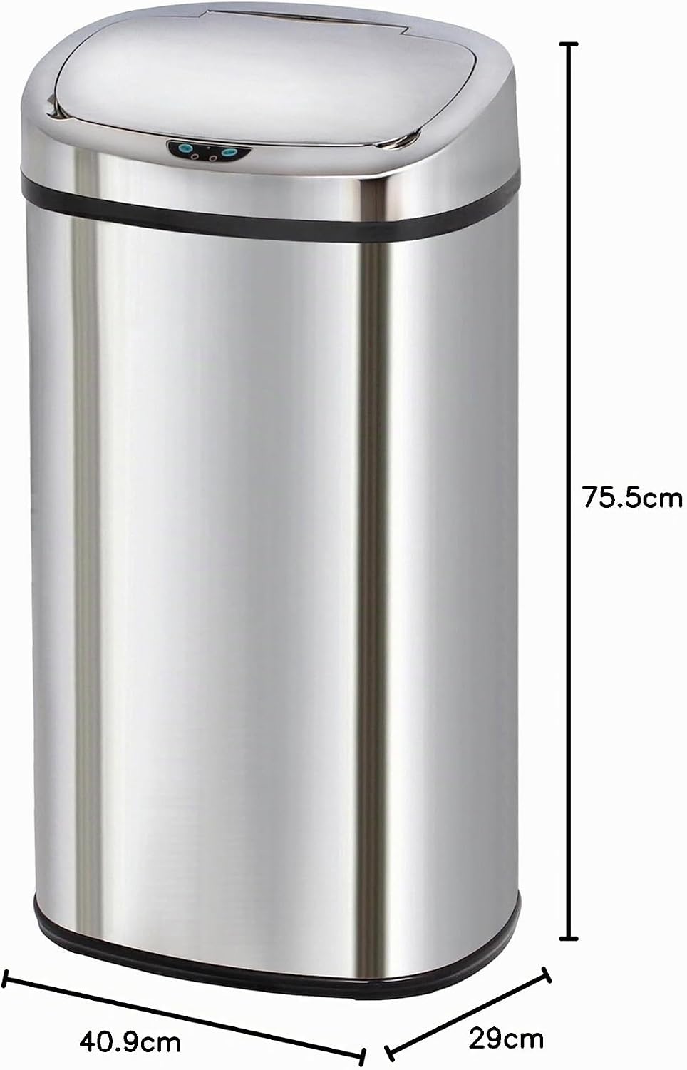 Automatischer 68-l-Edelstahleimer - bat-68ls06a ss 42 litres, 42 litres