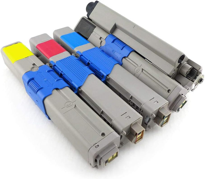 Green2Print Toner Toner-Set, 4 Kartuschen 1x 2200, 3X 1500 Seiten passend für Oki MC332DN, MC342DNW,