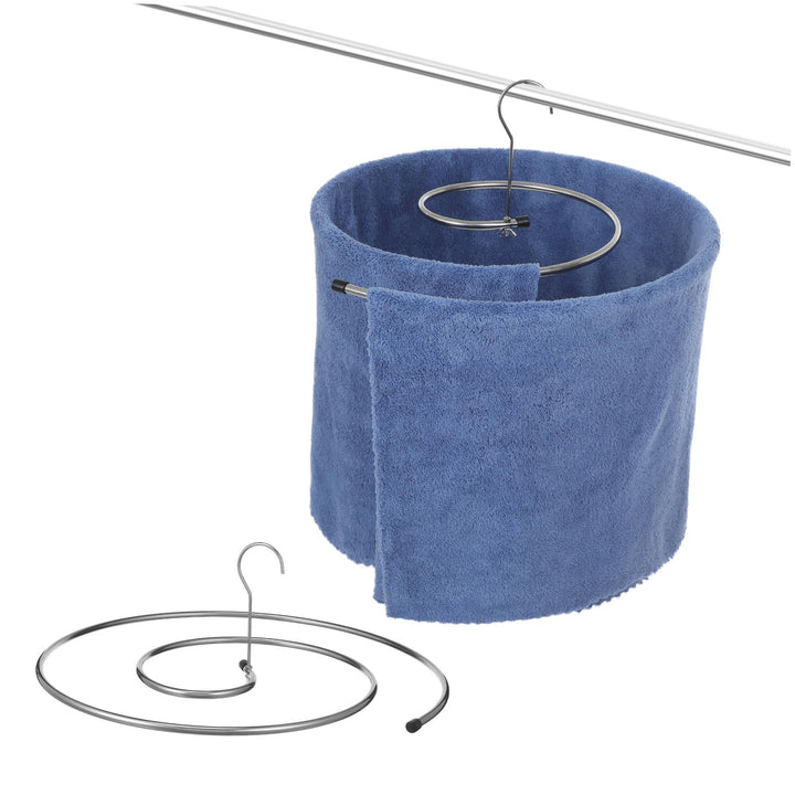 2 Stück Spiral Quiltständer Aus Edelstahl 40cm Durchmesser Platzsparender Deckenaufhänger Zum Trockn