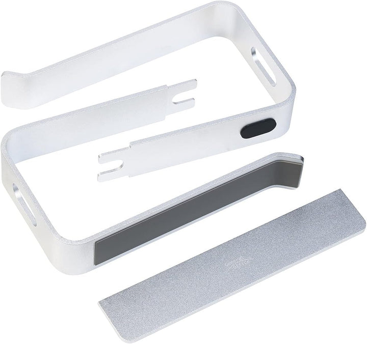 General Office Laptop Stand: Mobiler Alu-Notebook-Ständer für Geräte bis 40 cm (15,8"), Silber (Note