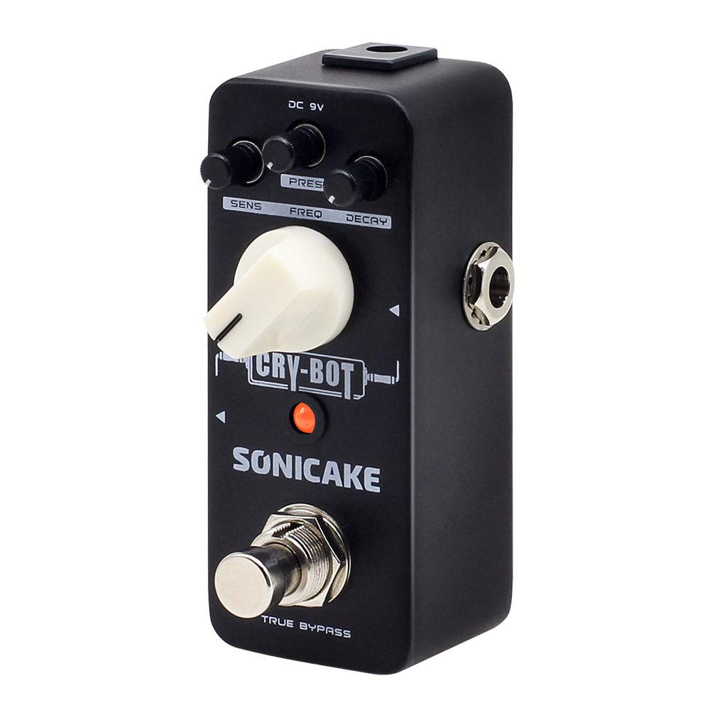 SONICAKE Auto Wah Pedal Cry Bot Hüllkurvenfilter Funky Bass Gitarre Effektpedal, Auto Wah