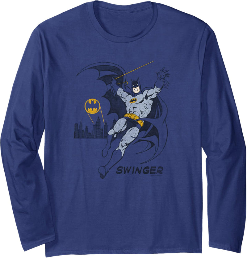 Batman Swinging Langarmshirt