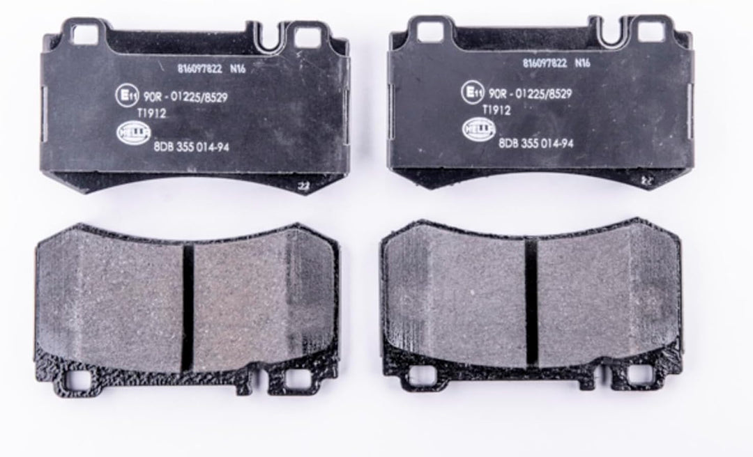 HELLA PAGID 8DB 355 014-941 Bremsbelagsatz - T1912 - Dicke/Stärke: 14.8mm - Bremssystem: Brembo - fü