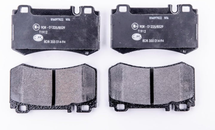 HELLA PAGID 8DB 355 014-941 Bremsbelagsatz - T1912 - Dicke/Stärke: 14.8mm - Bremssystem: Brembo - fü
