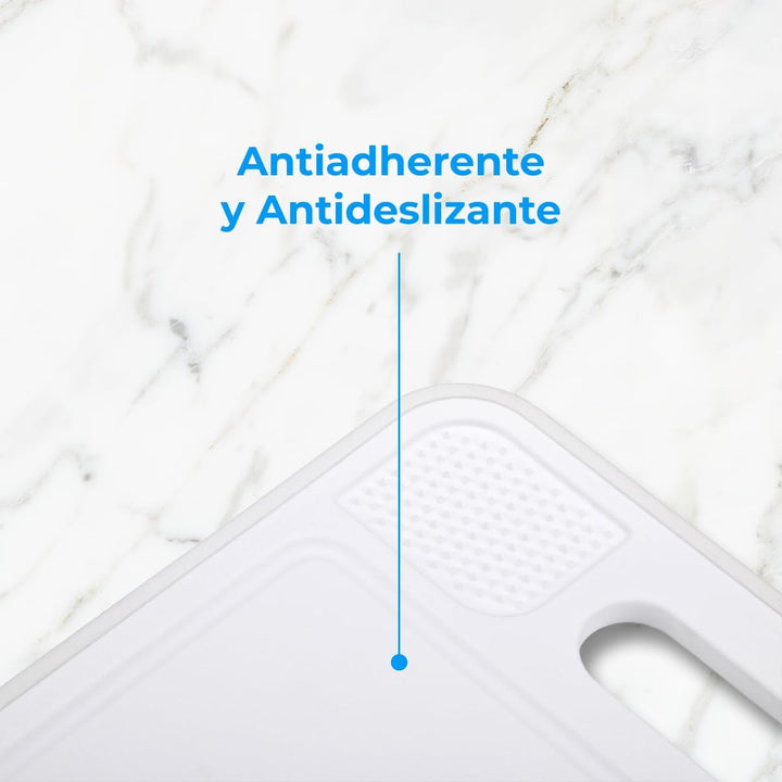NK Auftaubrett für Lebensmittel + Schneidebrett (4-in-1) - Auftauen, Schneiden, Reiben von Gewürzen