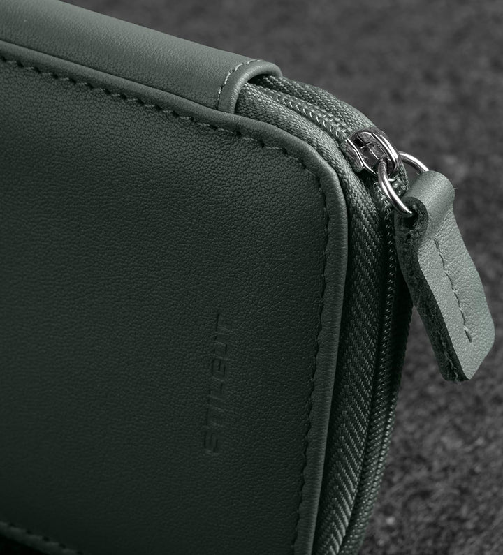 STILGUT Handytasche kompatibel mit iPhone 13 Mini, iPhone SE 2022 und andere Smartphones bis 5,4“, H