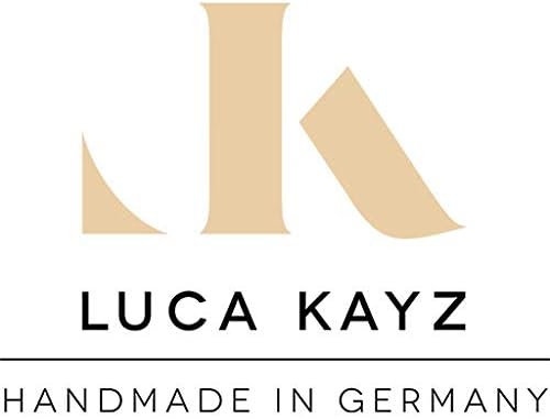 Luca Kayz Damen-Gürtelschnalle Wechselschliesse unregelmässe Ringe 4cm 7.5cm Silber