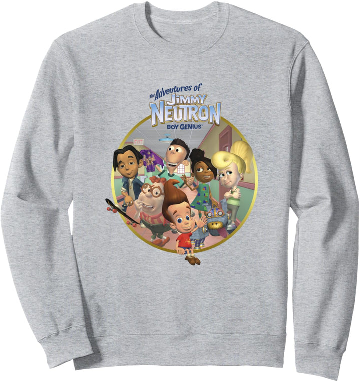 Jimmy Neutron Friends In The Hallway Sweatshirt
