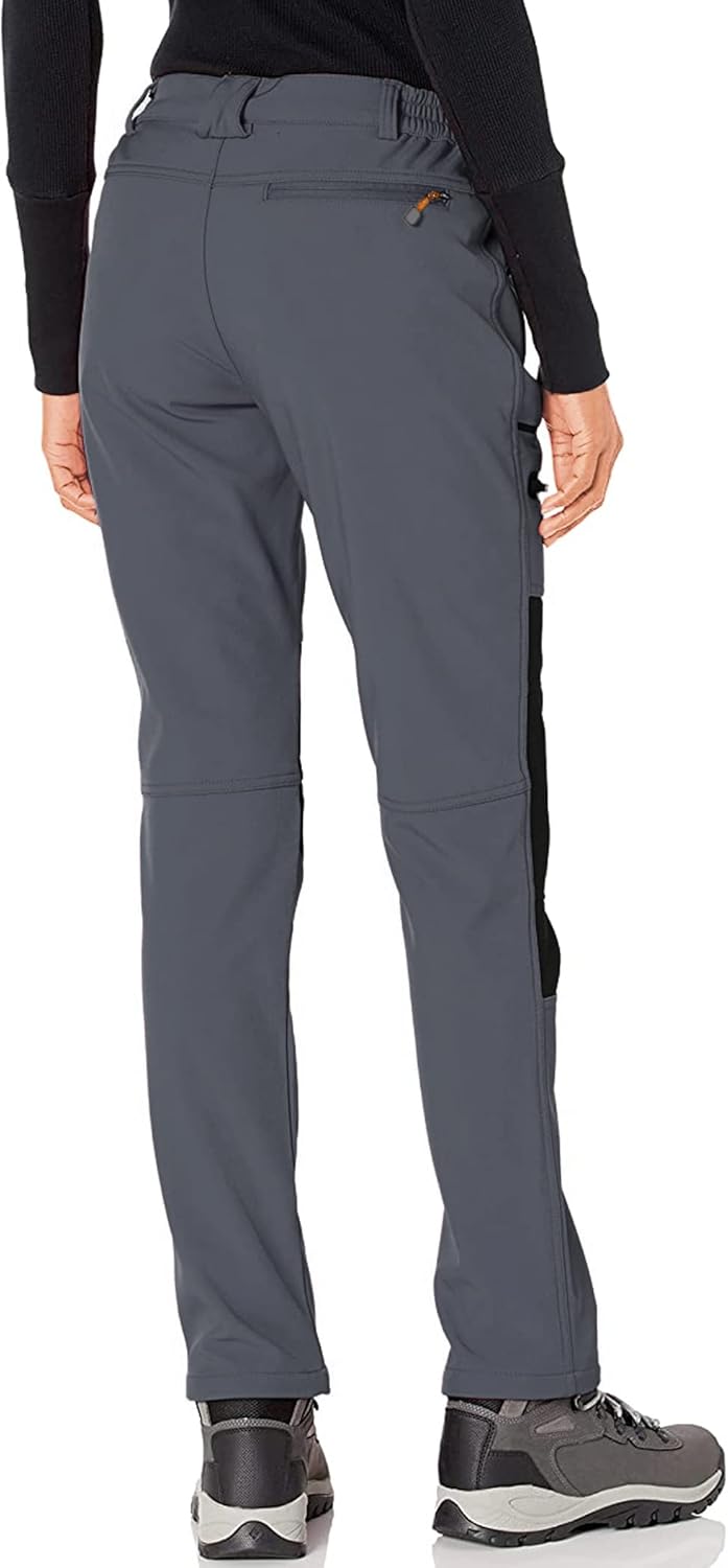 BenBoy Damen Wanderhose Wasserdicht Softshellhose Outdoorhose Winddicht Warm Gefüttert Winter Skihos