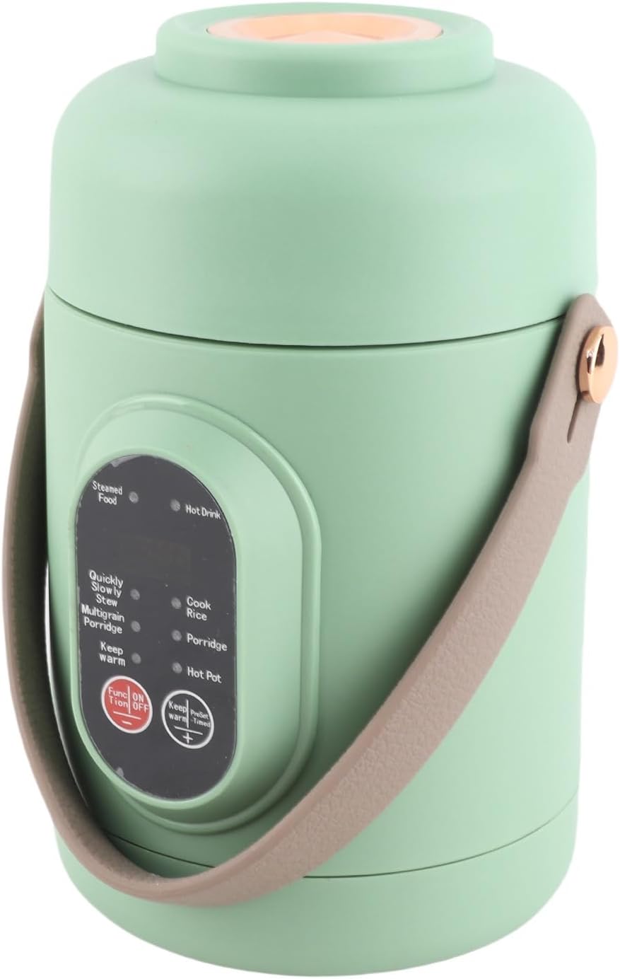 Tragbarer Elektrischer Topf, 500W 800 Ml Reise-Kochtopf, Einfacher Termin, Mini-Multifunktions-Elekt