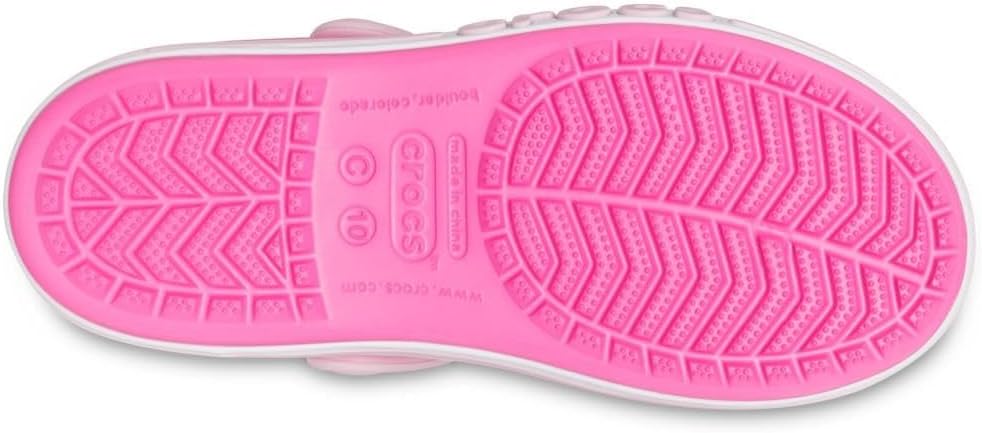 Crocs Bayaband Unisex Children's Sandal K Leisure Flip Flops Sportswear 19/20 EU Electric Pink, 19/2