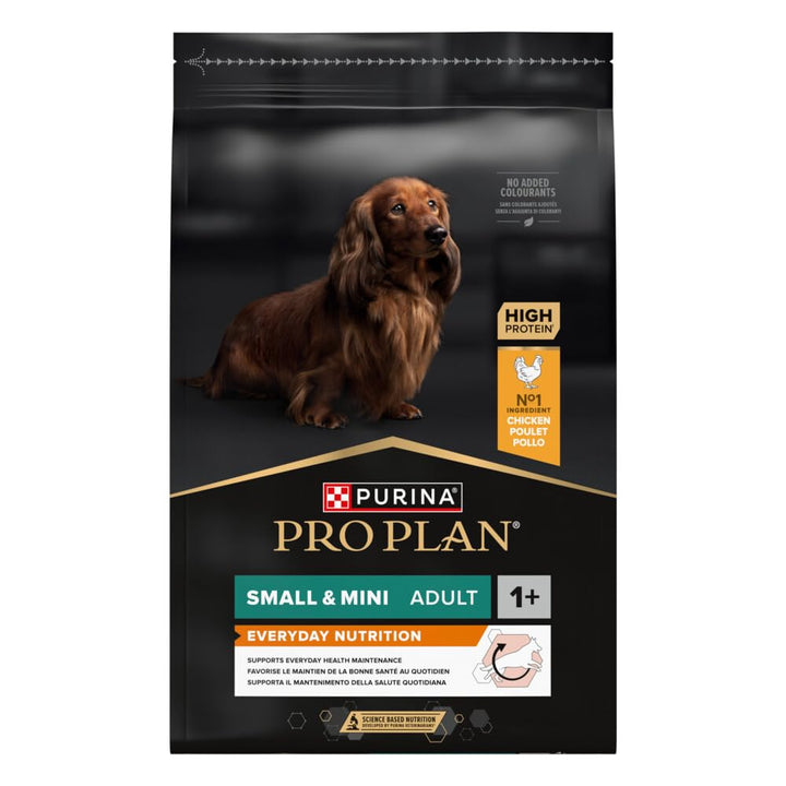 Pro Plan Purina Hund Klein &amp; Mini Adult Reis Reich an Hähnchen Trockenfutter - 7kg Huhn 7 kg (1er Pa