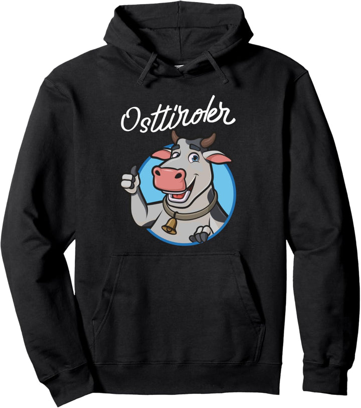 Osttiroler Landleben Landwirt Kuh Grauvieh Tirol Geschenk Pullover Hoodie